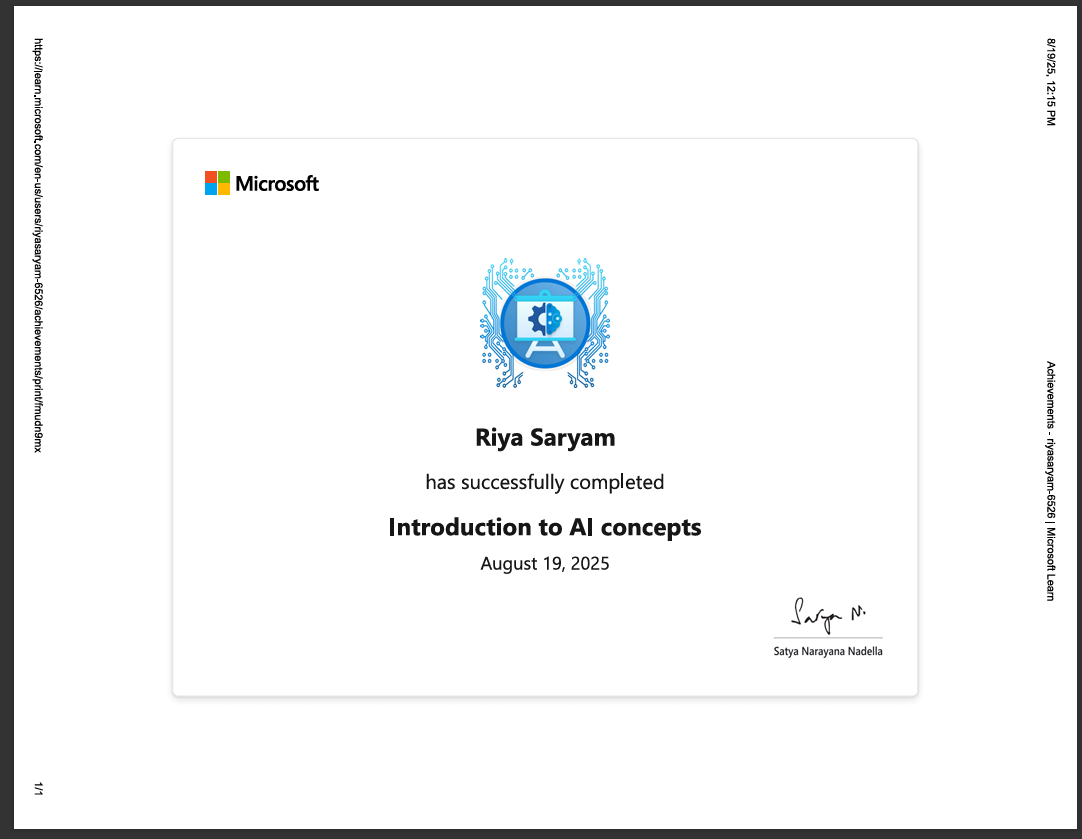 Introduction to AI Concepts