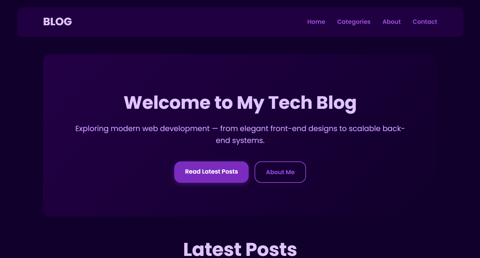 AI Powered Blog Website(Developing)